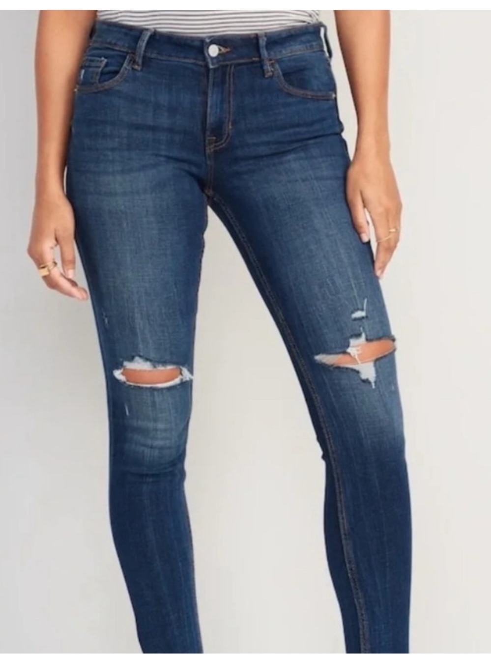 Old Navy Extra High Rise Super Skinny Jeans